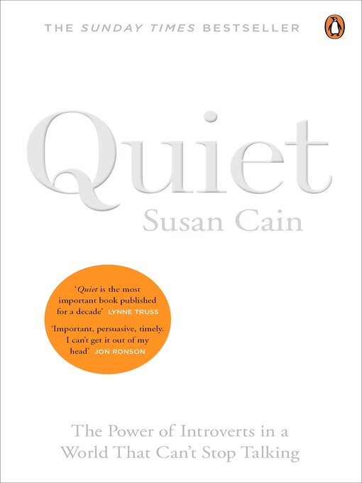 Title details for Quiet by Susan Cain - Wait list